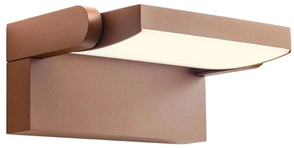 Redo 90585 - Kinkiet zewnętrzny LED FLIP 20W/230V 3000K IP54 brązowy