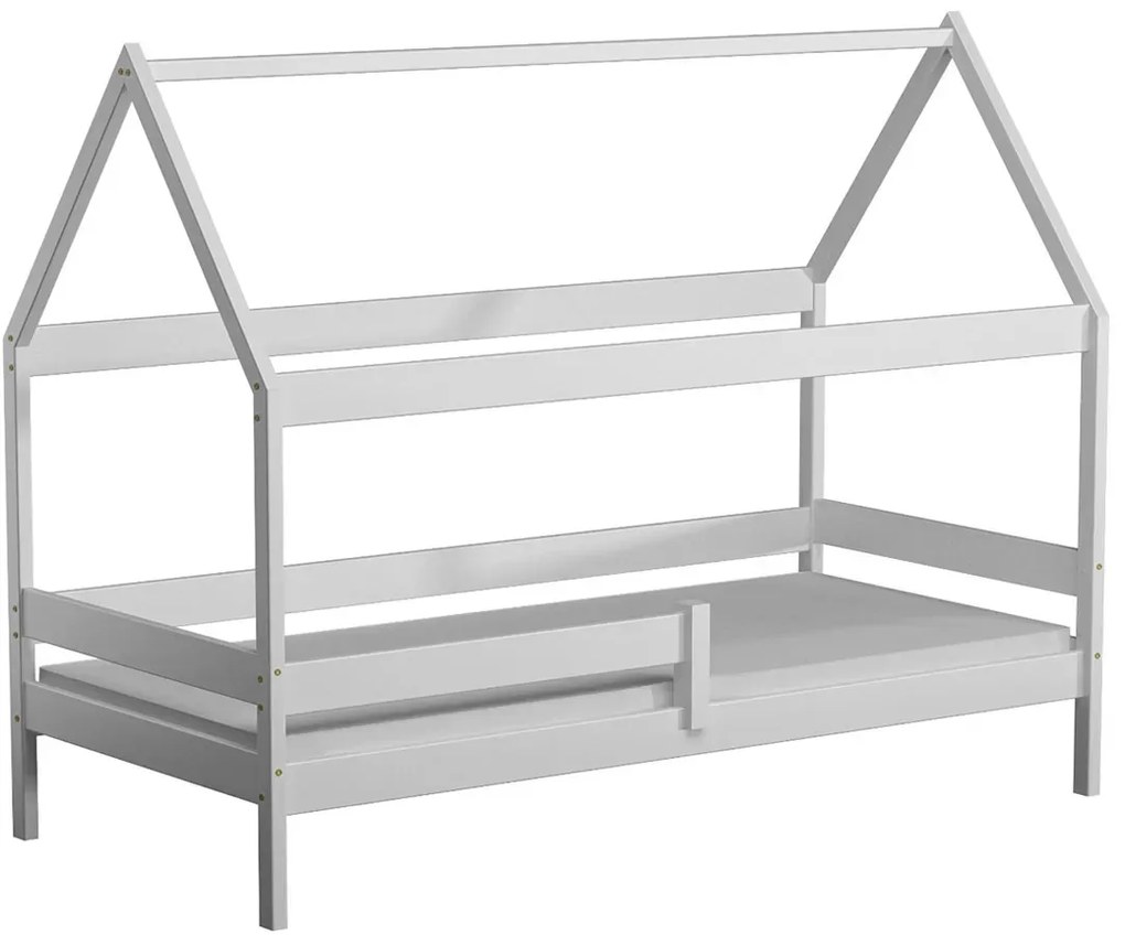 Białe skandynawskie łóżko dla dziecka - Cubis 3X 190x90 cm