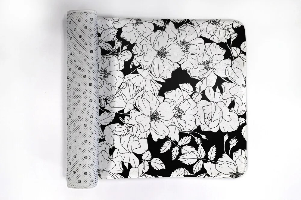 Dywanik łazienkowy antypoślizgowy Dywanik łazienkowy antypoślizgowy Kwiaty Róże