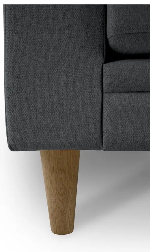 Antracytowa sofa 155 cm Focus – Scandic