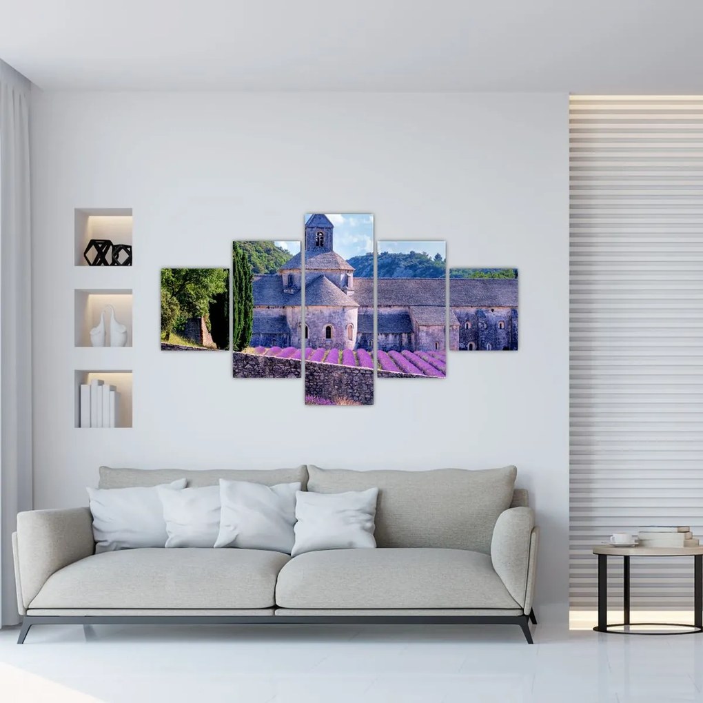 Obraz - Lewandowe pole (125x70 cm)