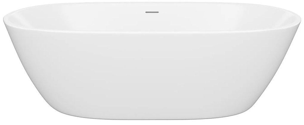 Wanna wolnostojąca biała - 217 l - Akryl - 180 x 75 x 57 cm - SAROFA