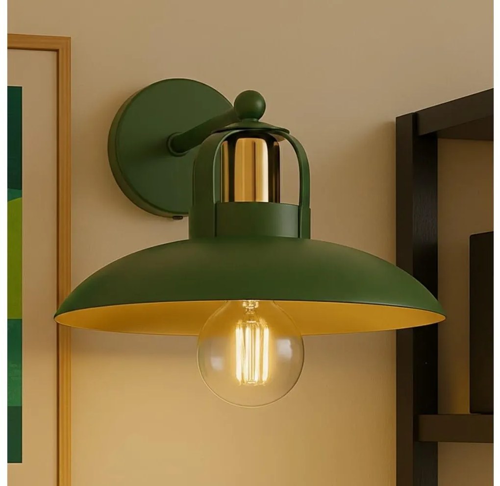 Brilagi - LED Kinkiet FLAMENGO 1xE27/60W/230V zielony