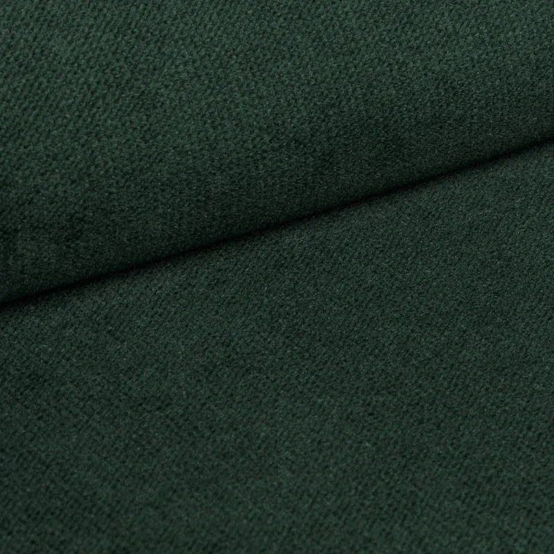 Łóżko tapicerowane COMFINO VELVET z wysuwanym miejscem do spania 120x200 cm, ciemnozielone