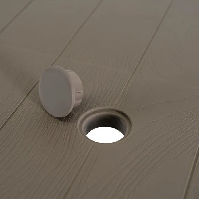 Stół Ogrodowy Prostokątny FARGO Brązowy Technorattan