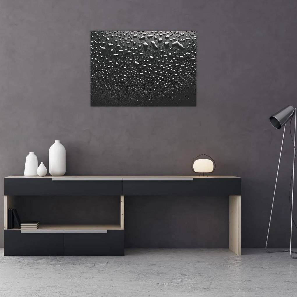 Obraz kropli wody (70x50 cm)