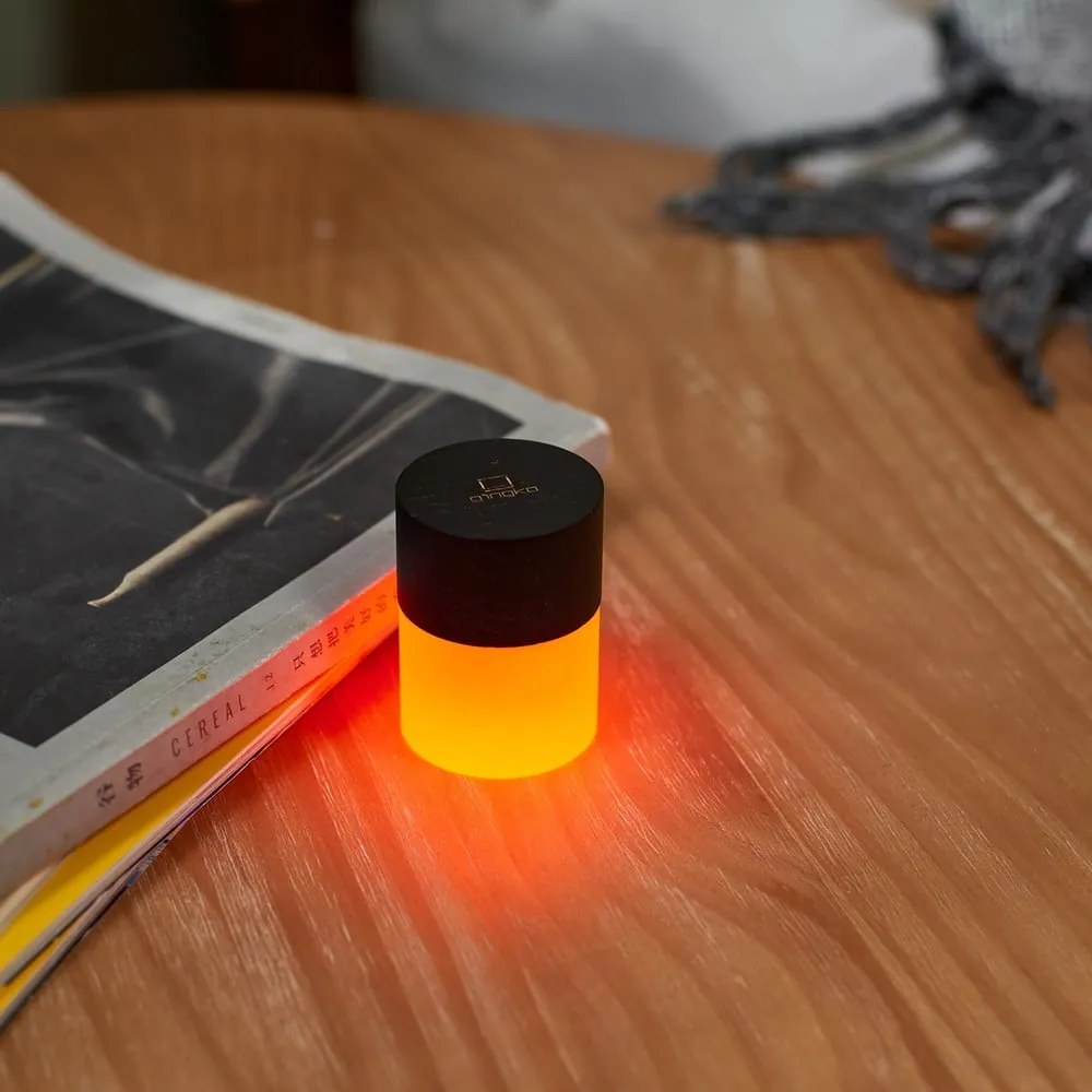 Czarna dekoracja świetlna na USB ø 4,5 cm Lemelia – Gingko