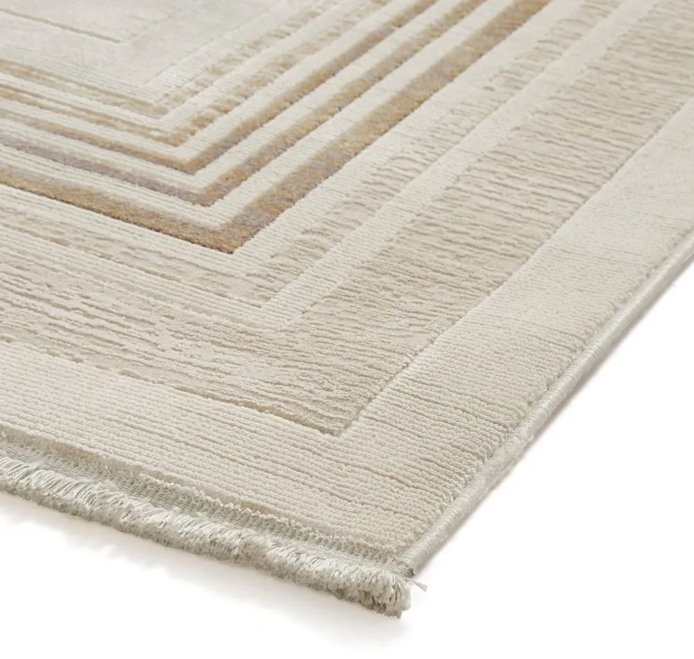 Beżowo-kremowy dywan 160x230 cm Mirage Cream – Think Rugs