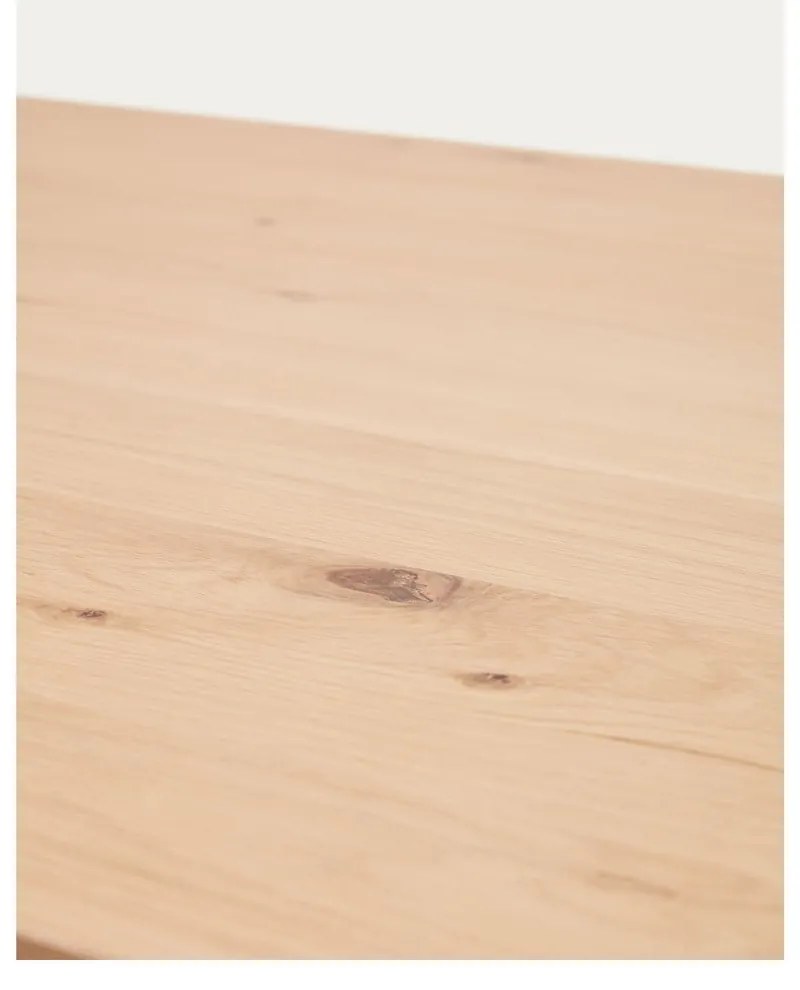 Rozkładany stół z dodatkowym blatem w dekorze dębu 80x120 cm Yain – Kave Home