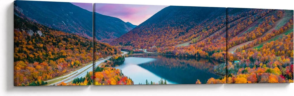 Obraz - White Mountain, New Hampshire, USA (170x50 cm)