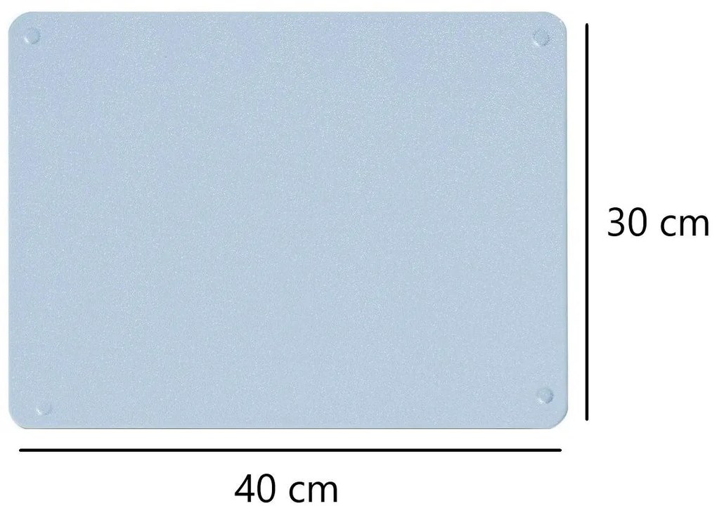 Deska do krojenia, przeźroczysta, 40x30 cm, ZELLER