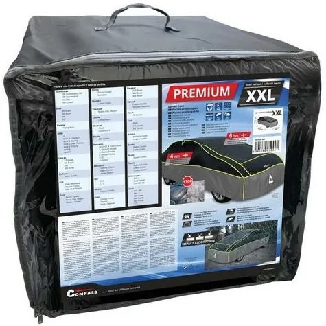 Compass Pokrowiec przeciw gradowi PREMIUM XXL 570 x 203 x 119 cm
