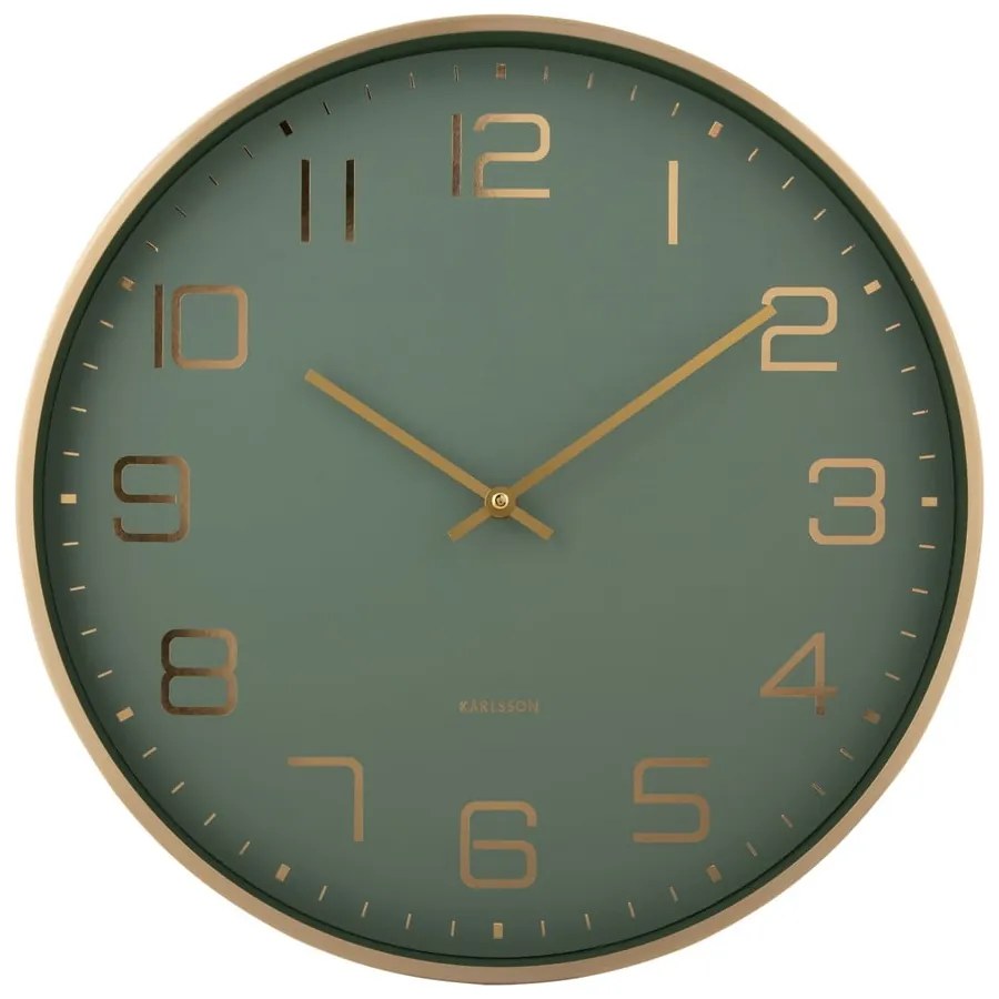 Zegar ścienny ø 40 cm Elegance Glow – Karlsson