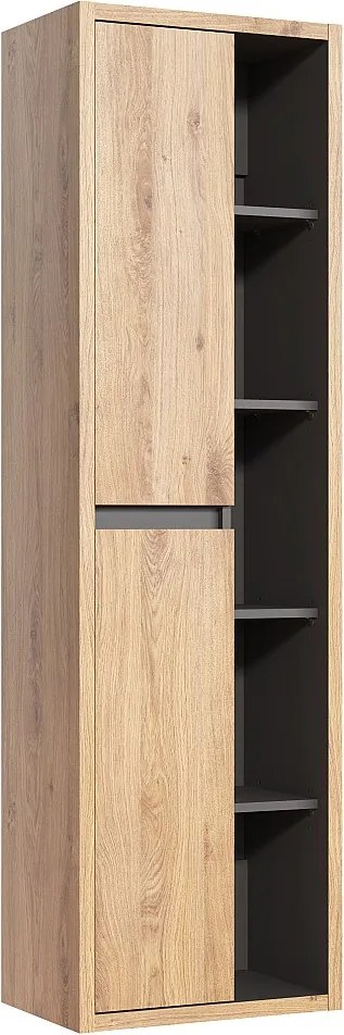 Słupek łazienkowy wiszący - Naturalny jasny - wys. 170 cm - PURNAL