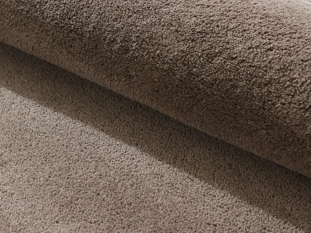 Dywan tuftowany organiczny 100% wełna - 160 x 220 cm - Szary - 2200g/m² - PRIOLA