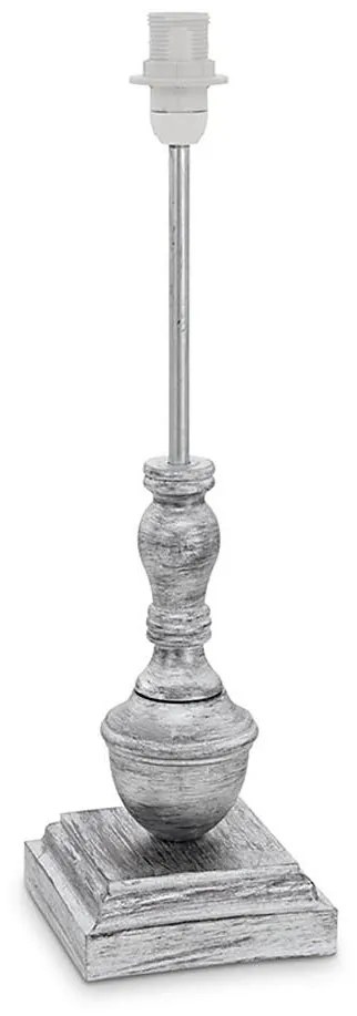 Eglo 49299 - Podstawa lampy VINTAGE 1xE14/40W/230V srebrna patyna