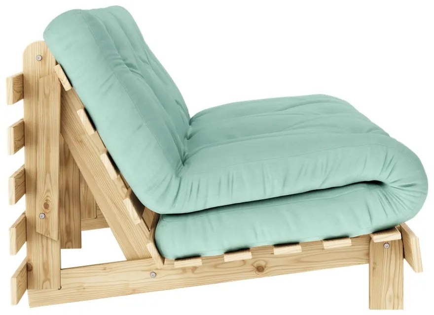 Zielona rozkładana sofa 160 cm Roots – Karup Design