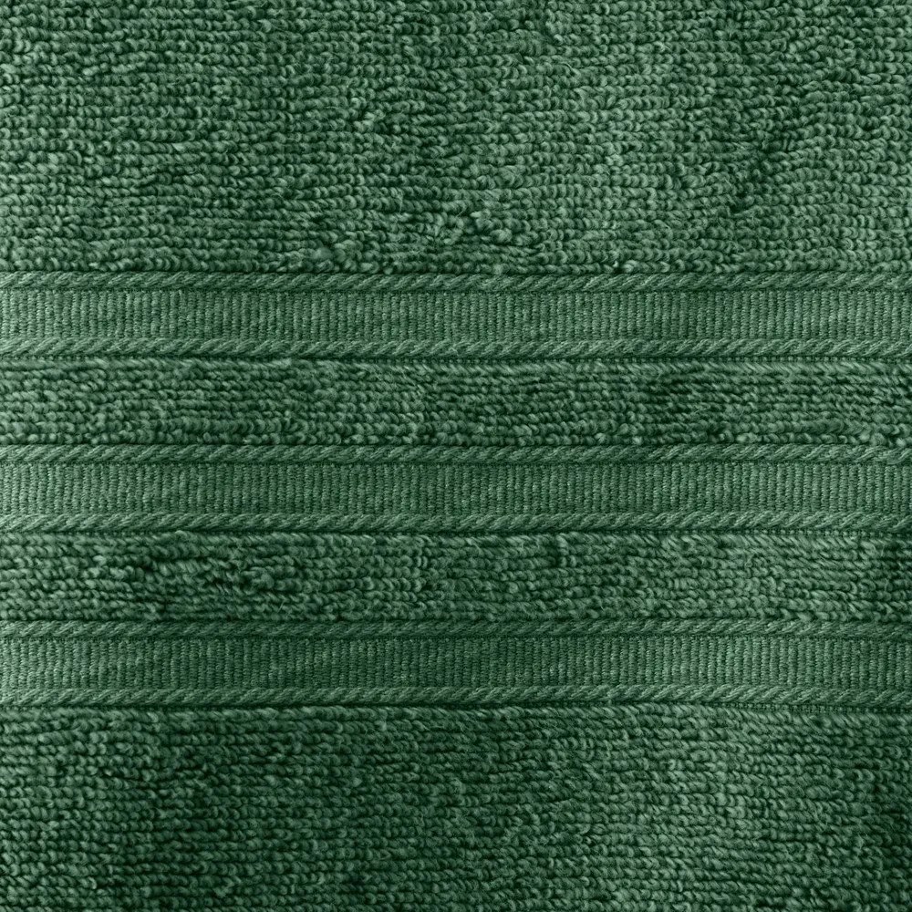 Ciemnozielony bawełniany ręcznik frotte 50x85 cm Zero Twist – Catherine Lansfield