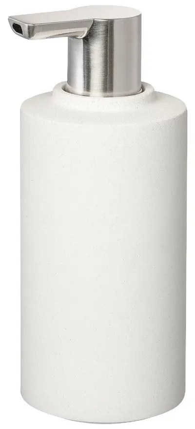 Biały betonowy dozownik do mydła 190 ml Creto – Blomus