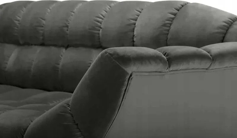 Sofa GAPPA 2 osobowa wolnostojąca w tkaninie MONOLITH 92 WERSAL