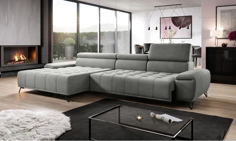 Narożnik PALLADIO MINI z elektryczną regulacją siedziska WERSAL