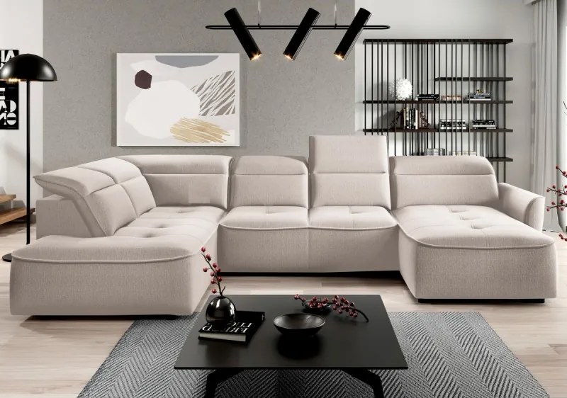 Narożnik MURILLO XL z elektryczną regulacją siedziska WERSAL