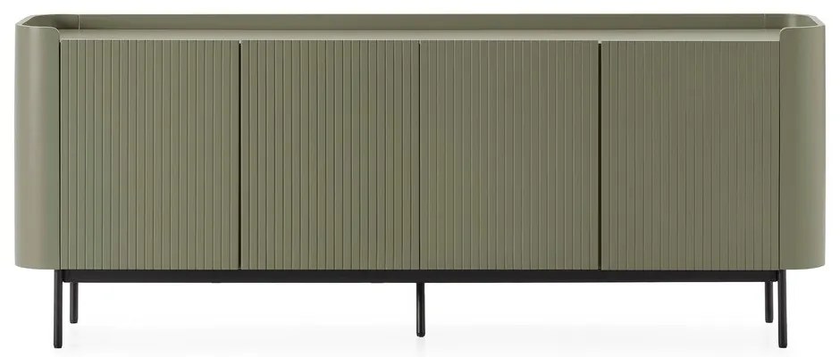 Zielona komoda 200x80x40 cm Willa – MOME