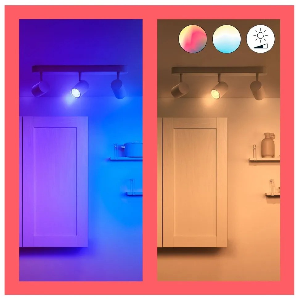 Inteligentna lampa punktowa z gwintem GU10 5 W Imageo – WiZ