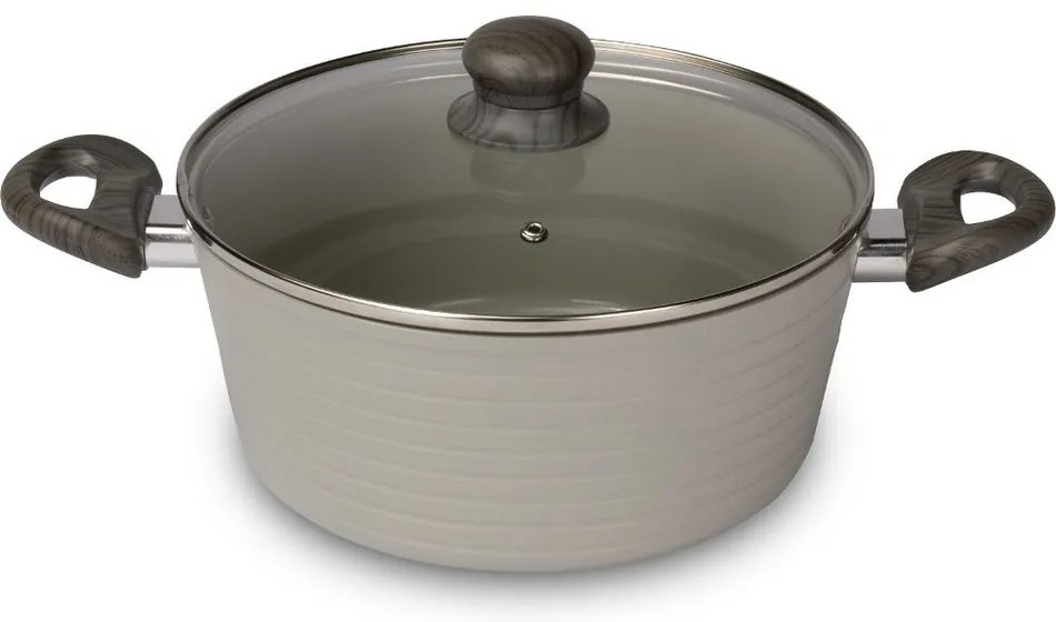 Lamart LT1268 rondel z pokrywką Stripe, średnica24 cm