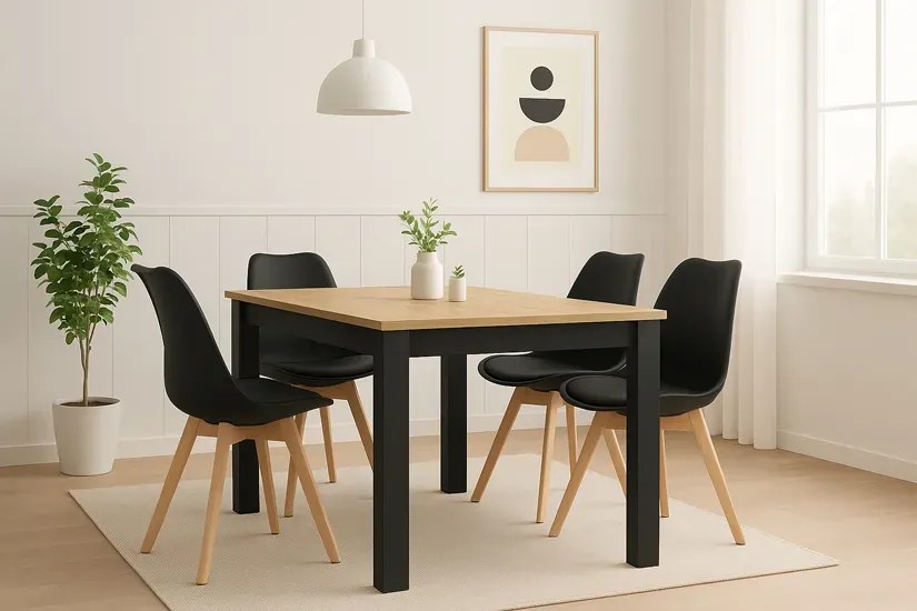 Zestaw stół z 4 krzesłami A5-T26