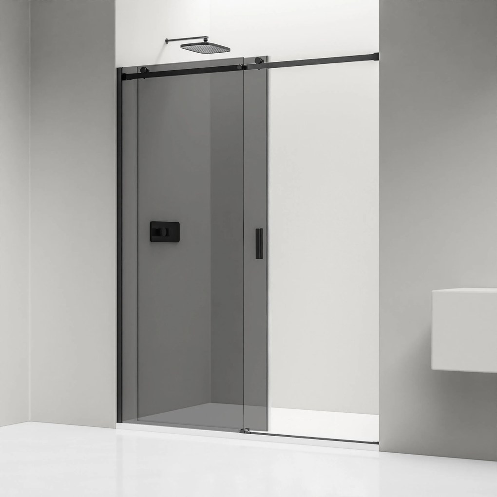 Drzwi prysznicowe przesuwne ze ścianką NT806 FLEX