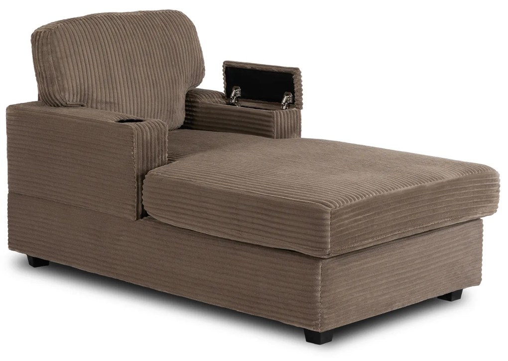 Fotel Wypoczynkowy Sofa NEO Beżowy Sztruksowy Nowoczesny