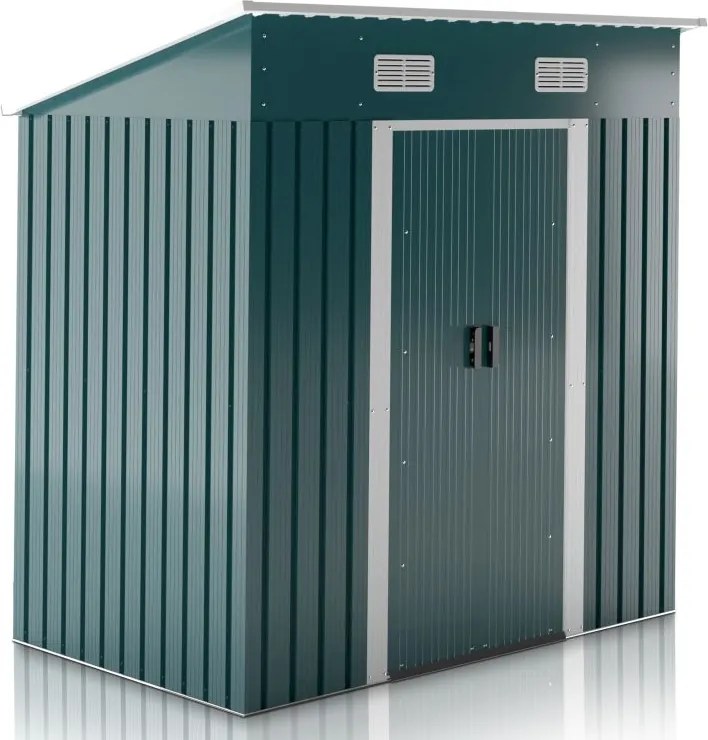 Jago Garden Domek narzędziowy, zielony, 182 x 186 x 118 cm