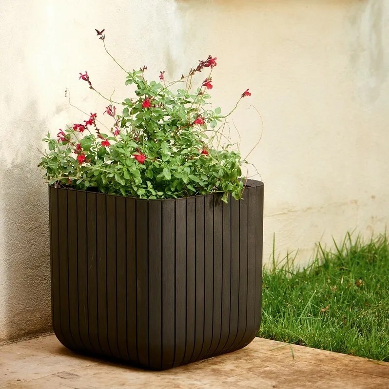 Keter donica Cube M 50,5 l, brązowy