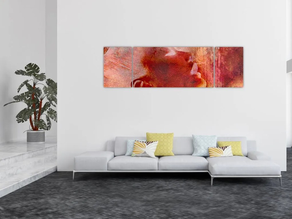 Obraz - Profil twarzy kobiety (170x50 cm)