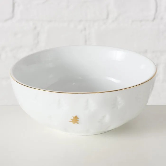 Porcelanowa miseczka w choinki PINO, Ø14,5 cm