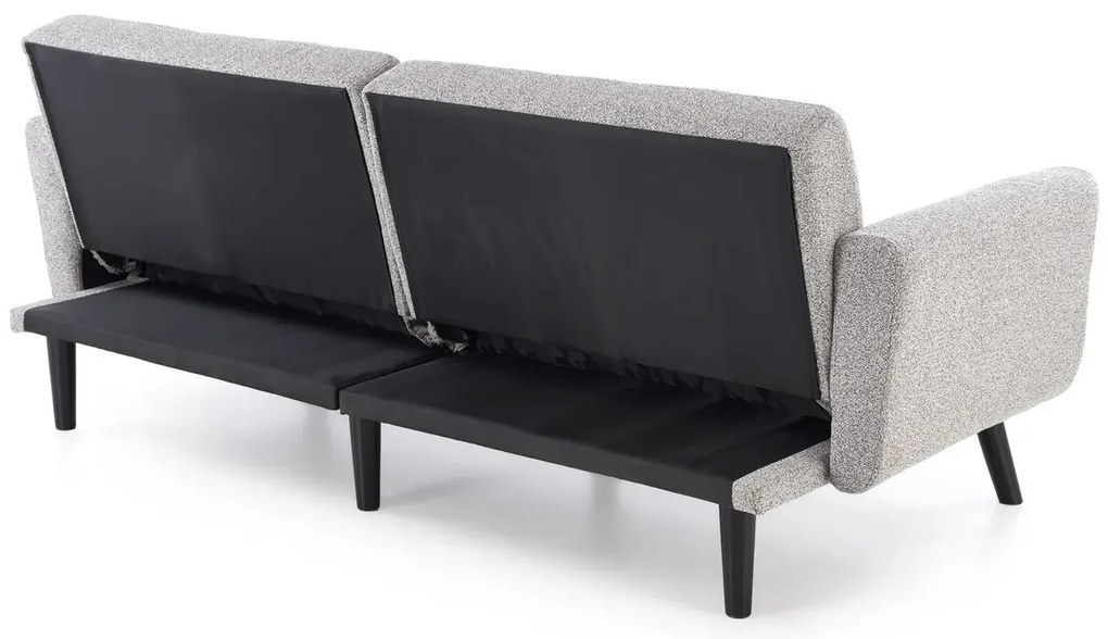 Sofa rozkładana LARIX szara HALMAR