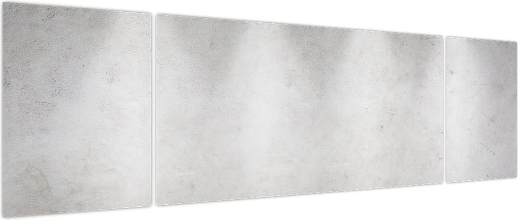 Obraz - Betonowa ściana z oświetleniem (170x50 cm)