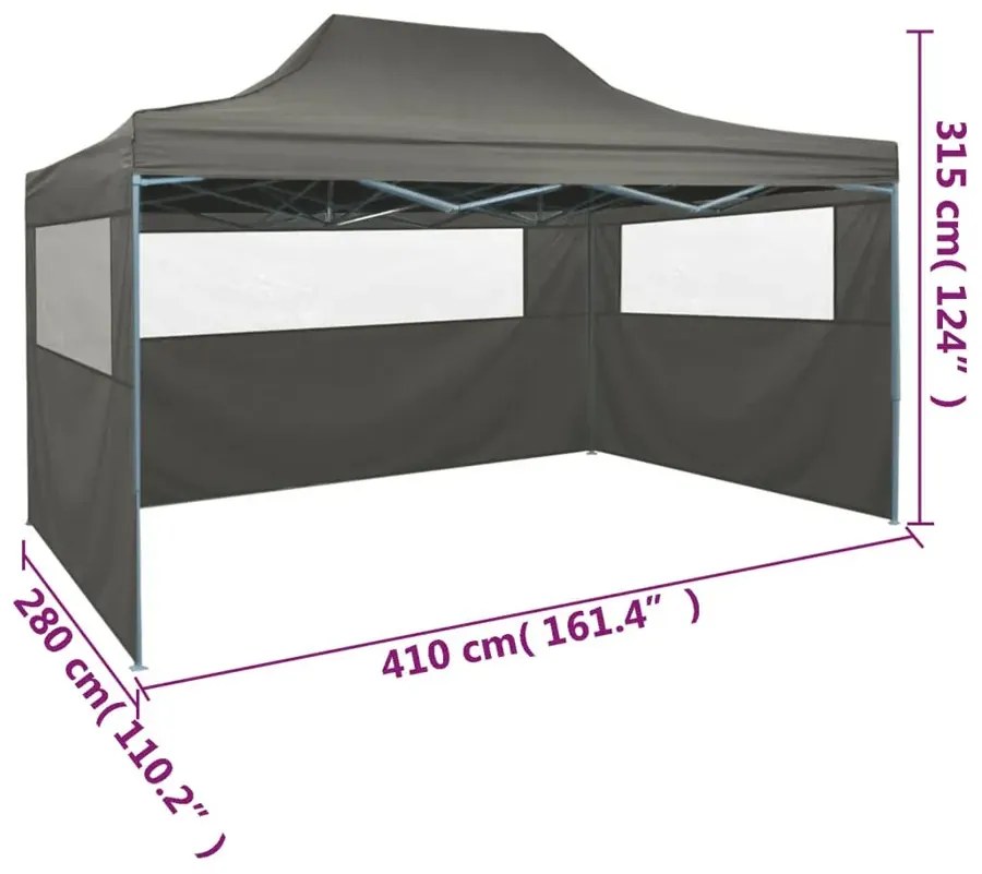 Namiot plenerowy z oknami B4-L14