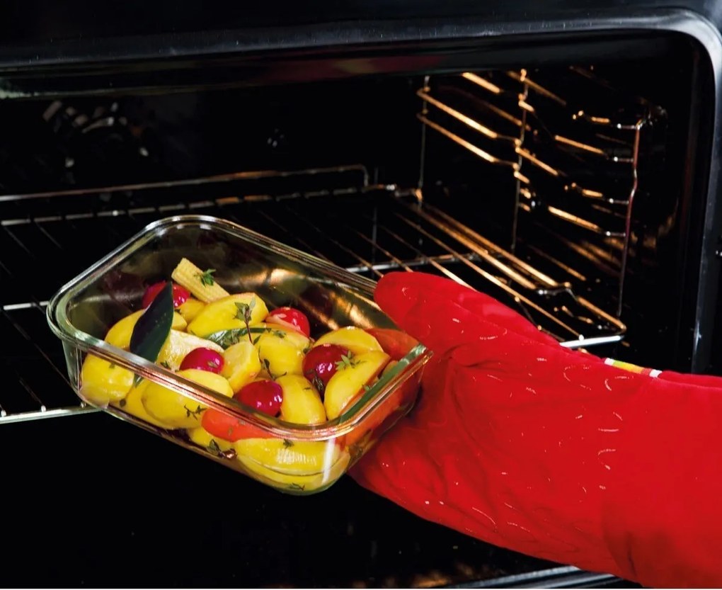 Tescoma FRESHBOX GLASS pojemnik 1,5 l, prostokątny, 1,5 l