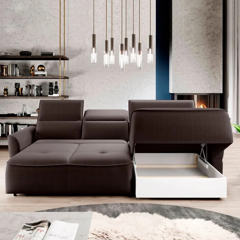 Narożnik MURILLO S Mini z elektryczną regulacją siedziska WERSAL