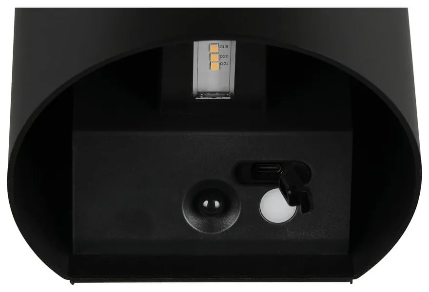 Lampa zewnętrzna ścienna LED z czujnikiem ruchu na USB (wysokość 10 cm) Genie – Reality