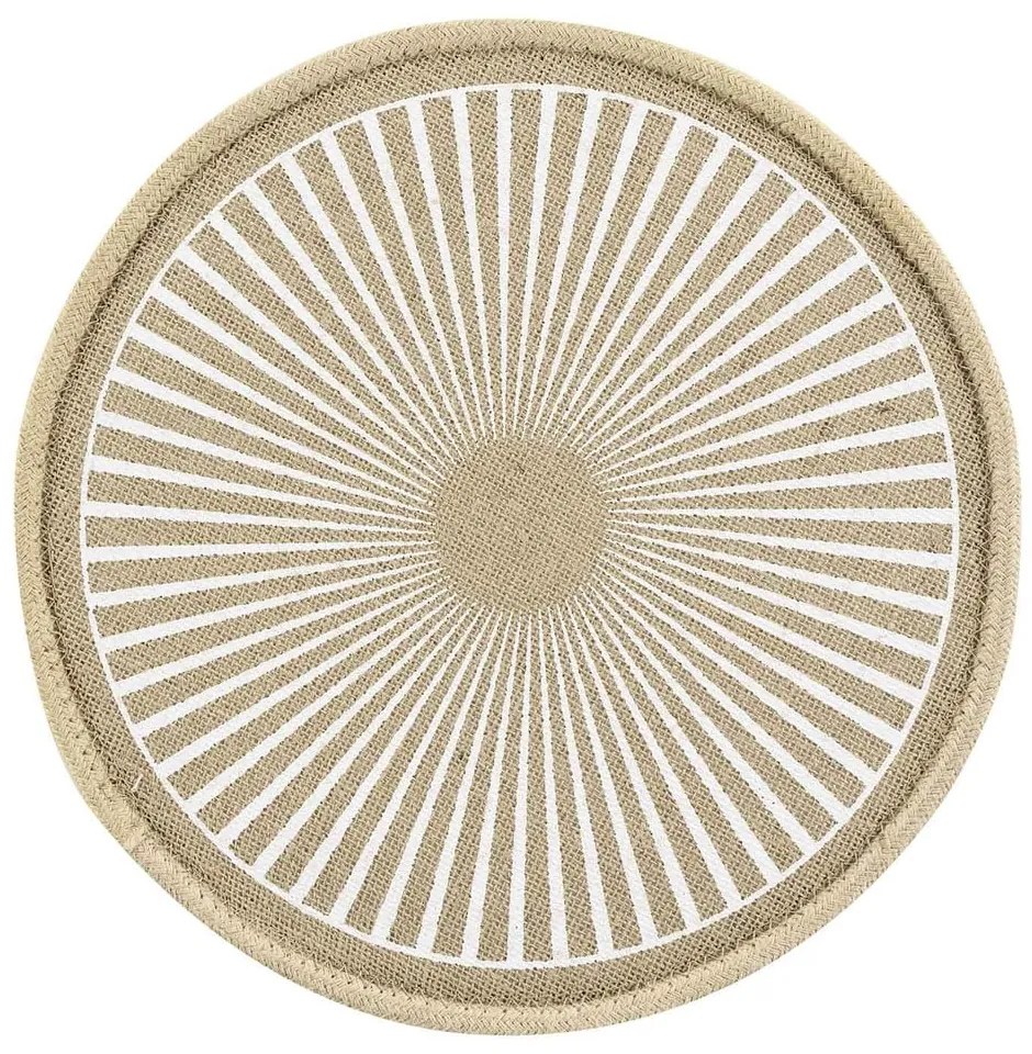 Mata stołowa z juty ø 38 cm Soleimio – douceur d'intérieur