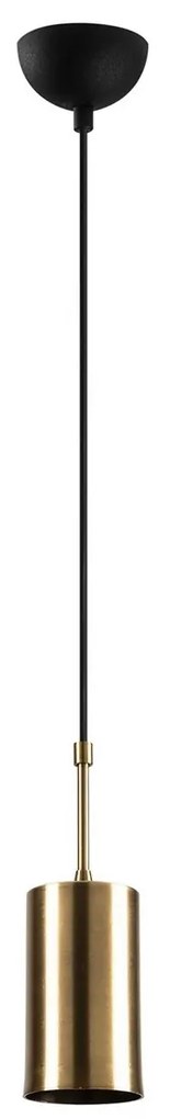 Lampa wisząca Kem - 6396, złota-czarna