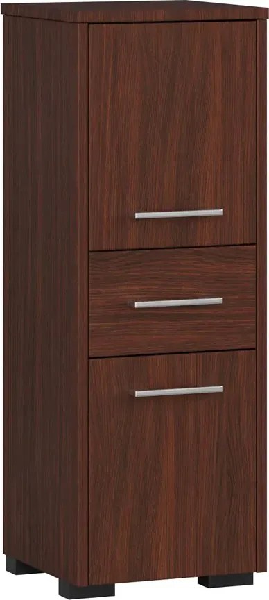 Klasyczny Półsłupek Łazienkowy Wenge H0-B31