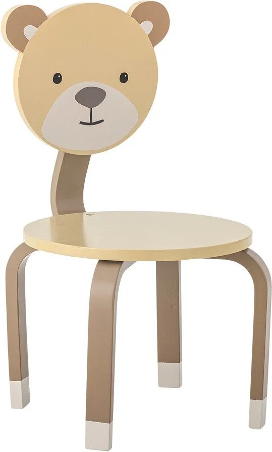 Brązowe krzesło dziecięce Marle – Bloomingville Mini