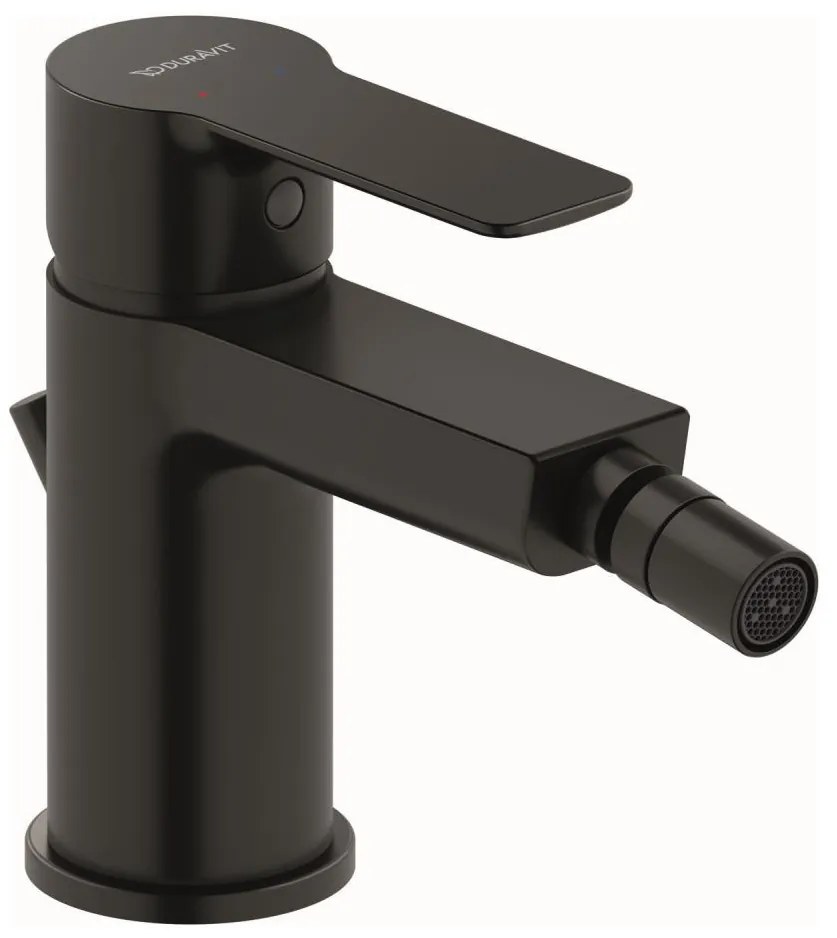 Duravit DC2400011046 - Bateria bidetowa D-CODE matowa czarna