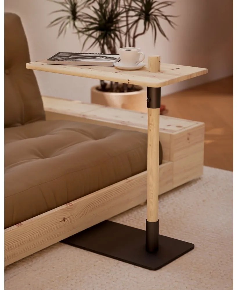 Stolik z litego drewna sosnowego 30x55 cm Adjust – Karup Design