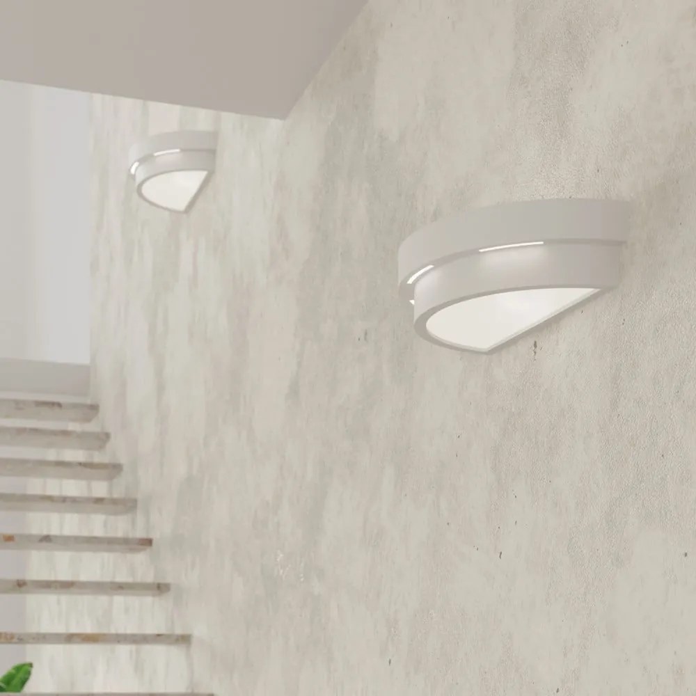 Biały kinkiet Sirius – Nice Lamps