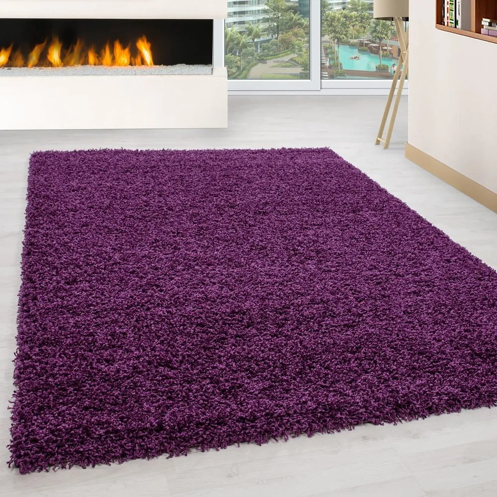 Ciemnofioletowy dywan 80x150 cm Life – Ayyildiz Carpets